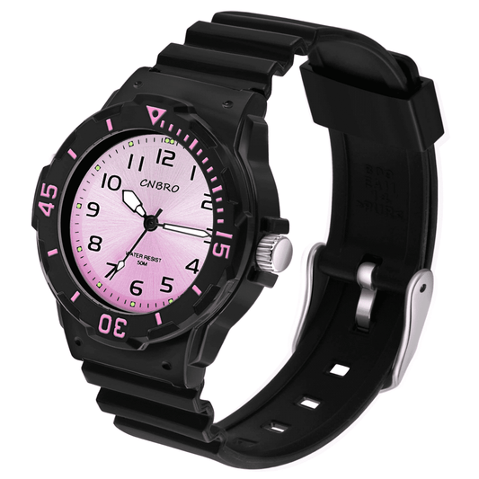 Findtime Women's Wrist Watches Nurse Watches with Second Hand for Women Waterproof Easy Read Dial Minimalist Basic Watch Luminous Nursing Watch for Women Gold Black Green White Pink